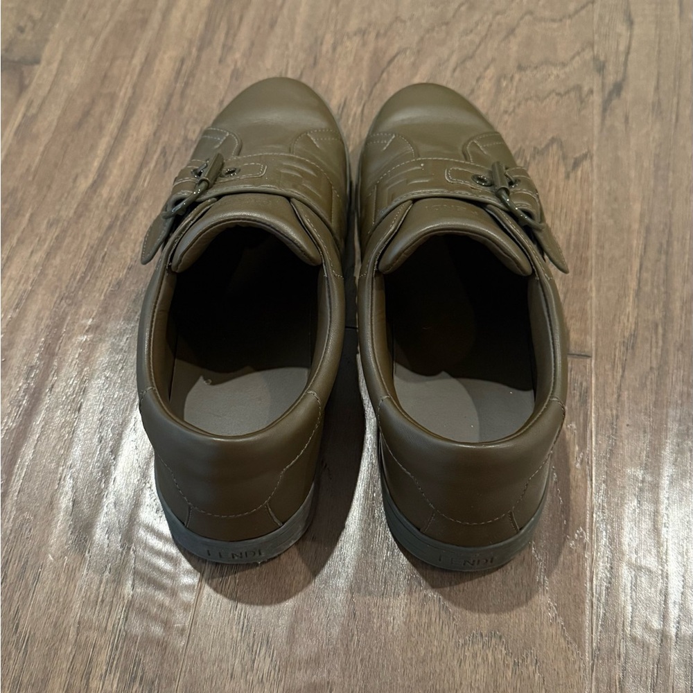 Fendi Olive Green Sneakers